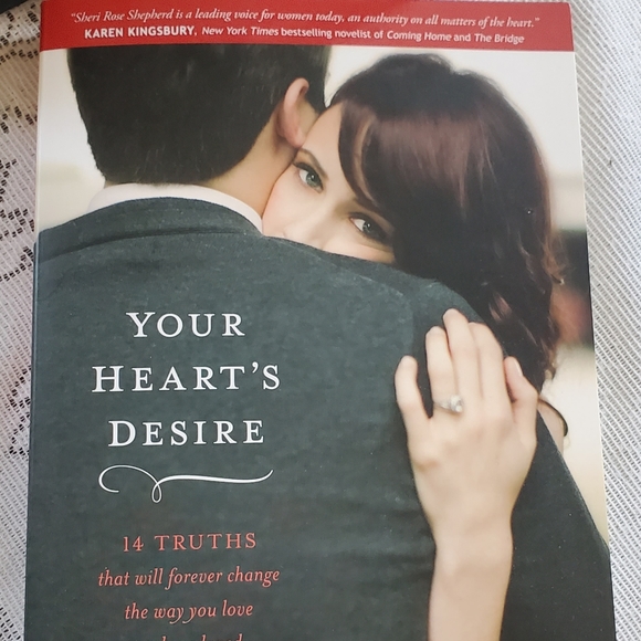 Lot Of 4 Women's Bible Study Your Hearts Desire Sheri Rose Shepherd Small Group - Picture 2 of 8